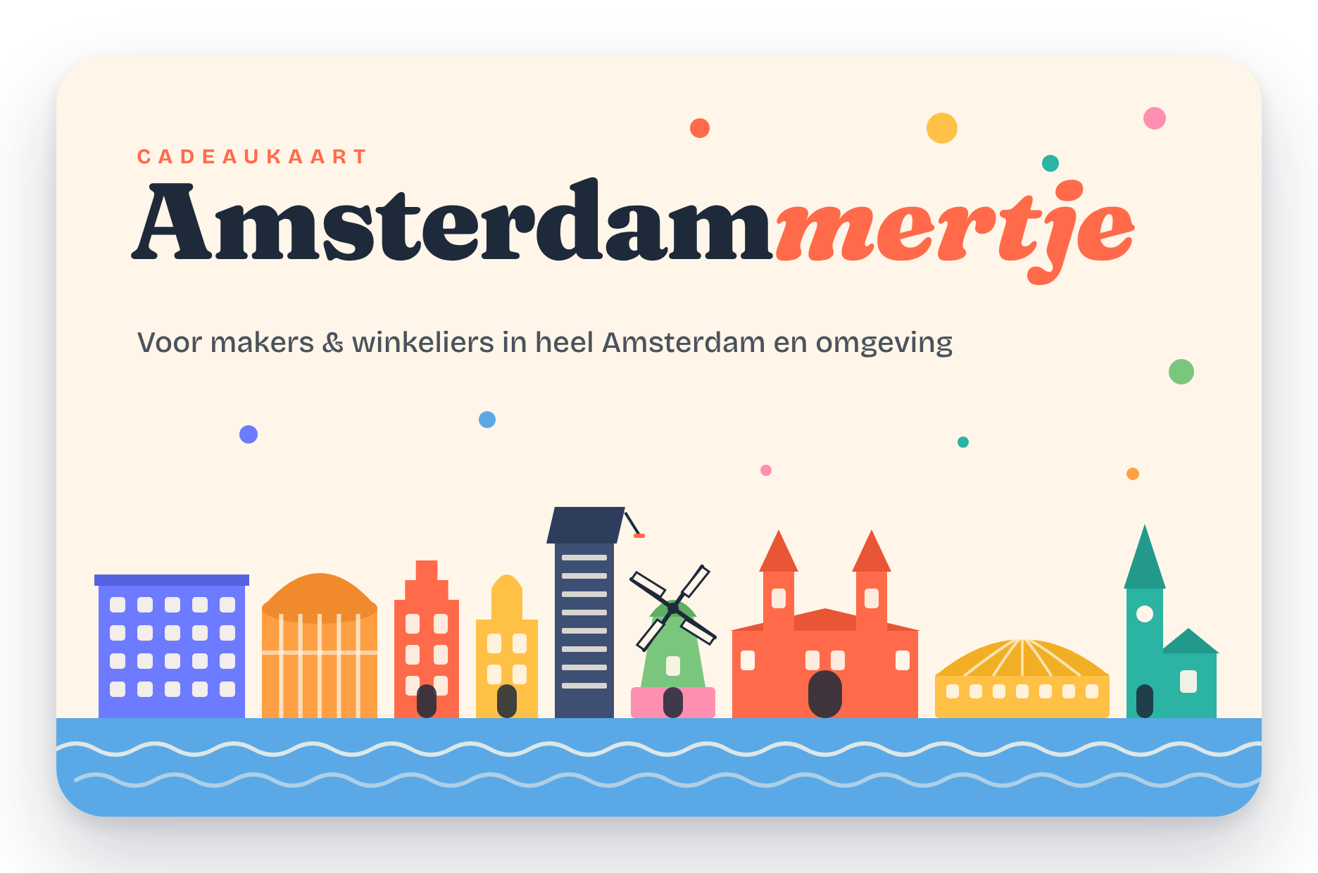 Amsterdammertje cadeaukaart